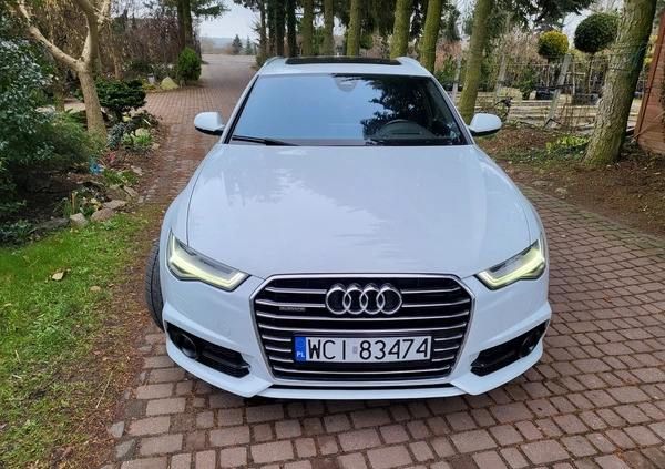 Audi A6 cena 111000 przebieg: 191000, rok produkcji 2017 z Ciechanów małe 106